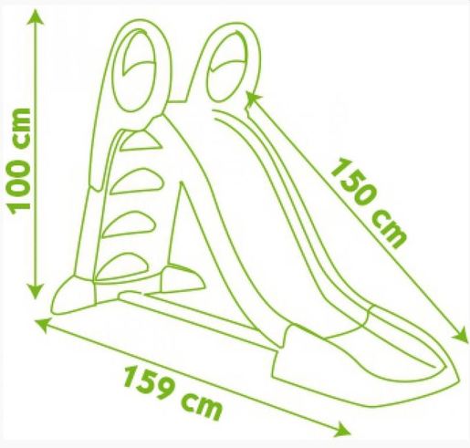 Smoby tobogan srednji spust 150 cm