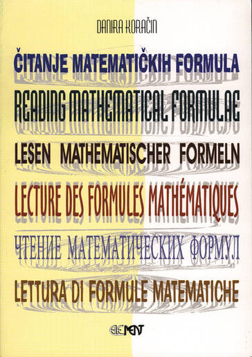 Čitanje matematičkih formula, Danira Koračin