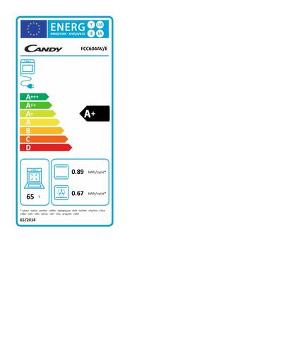 Candy pećnica FCC604AV/E