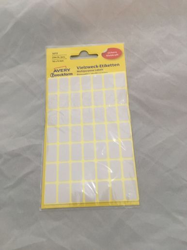 ETIKETE VIŠENAMJENSKE 16*9  MM