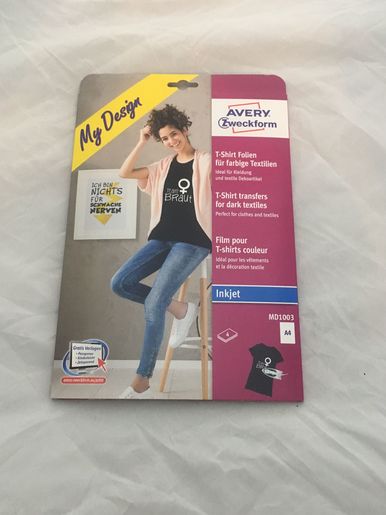 T-SHIRT TRANSFER FILM TAMNI 4L