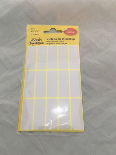 ETIKETE VIŠENAMJENSKE 38*14 MM