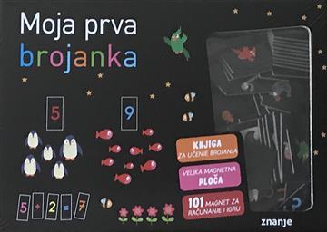 Moja prva brojanka -kutija s magnetima
