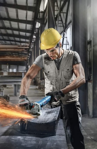 BOSCH Professional kutna brusilica GWS 9-125 S (125 mm) - regulacija okretaja