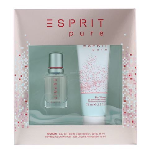Esprit Pure, edt 15 ml, ženski set