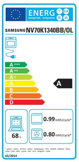 Samsung pećnica NV70K1340BB