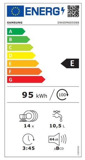 Samsung perilica posuđa DW60M6050BB