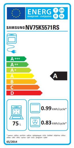 Samsung pećnica NV75K5571RS