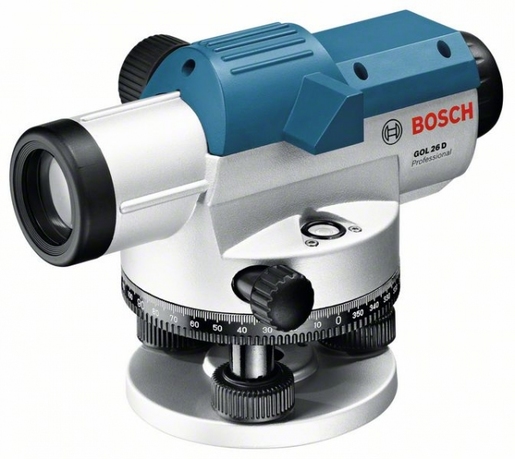 Bosch Professional GOL 26 D + BT 160 + GR 500 KIT - Optički nivelir + građevni stativ + mjerna letva
