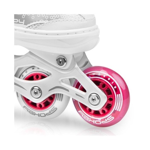 SPOKEY klizaljke/role DUE 2IN1 9269 WT/VI