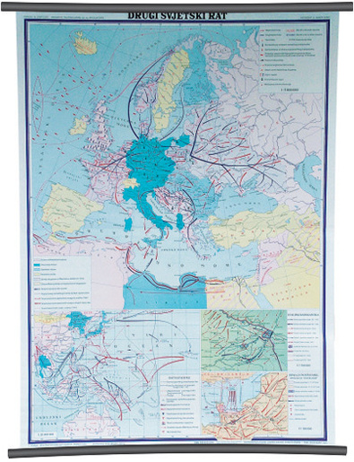 Karta Drugi svjetski rat