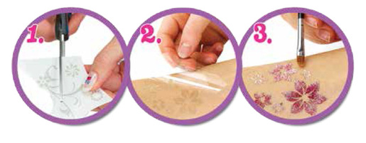 Tattoo set Glitza art - best friends