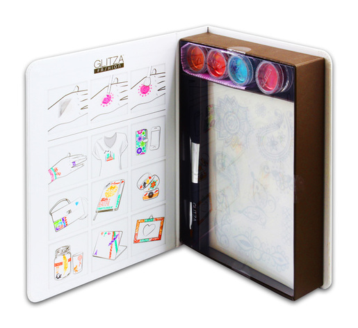 Tattoo set Glitza fashion - oriental