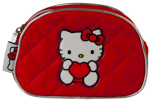 Torbica kozmetička Hello Kitty crvena 11-1814