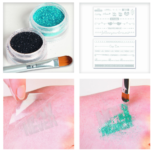 Tattoo set Glitza fashion - express yourself