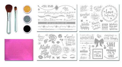 Tattoo set Glitza home - inspirational