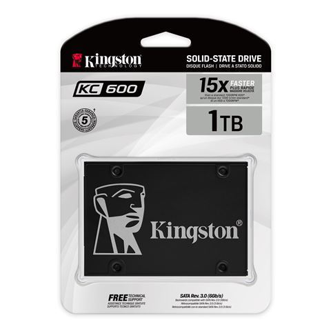 SSD 1TB Kingston KC600 2.5" (SKC600/1024G)