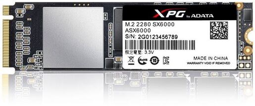 SSD 512GB ADATA SX6000 Pro M.2 NVMe (ASX6000PNP-512GT-C)
