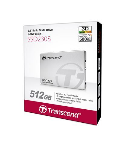 SSD 512GB Transcend SSD230S 2.5" (TS512GSSD230S)