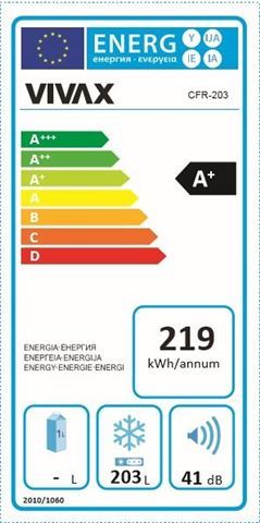 VIVAX HOME zamrzivač CFR-203
