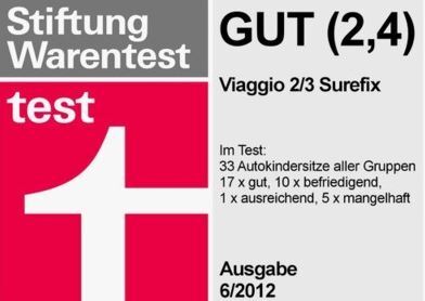 Peg Perego autosjedalica Viaggio 2-3 Surefix black