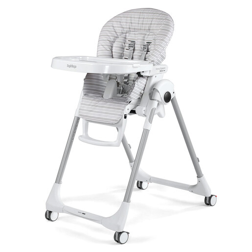 Peg Perego hranilica Prima Pappa Follow me linear grey