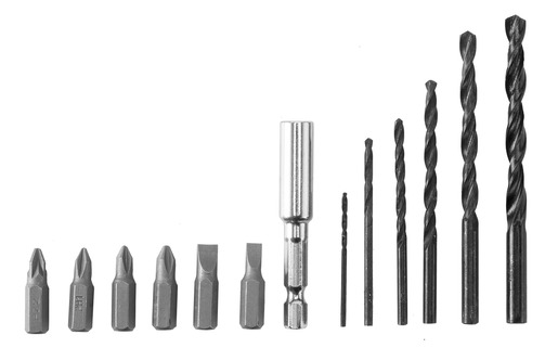 Praktik Tools aku bušilica odvijač 14,4 V - PVC kofer //PT3144LI//