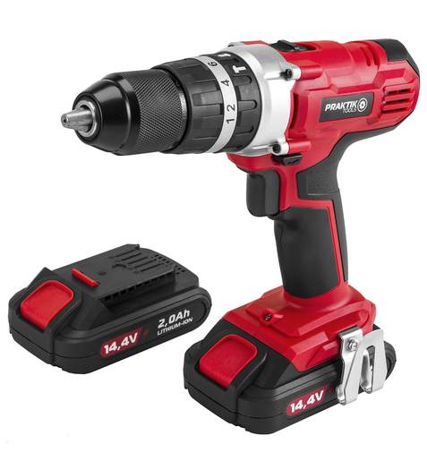 Praktik Tools Q LINE aku bušilica odvijač 14,4v - 2 baterija