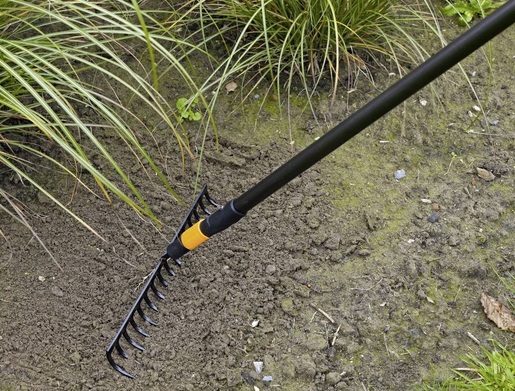 FISKARS grablje univerzalne QuikFit 400mm (16z) nenasađene