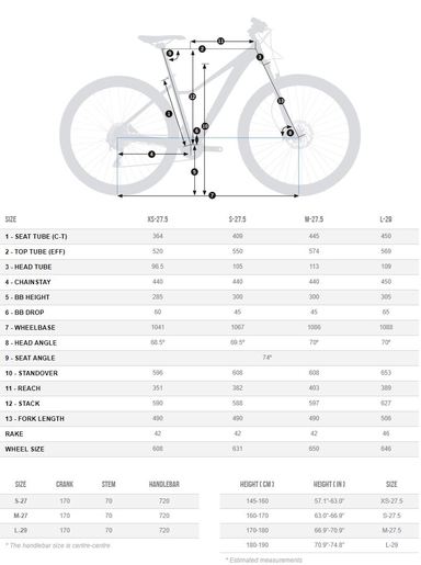 ORBEA bicikl MTB MX 27 ENT 10 GAR-ORA 2019