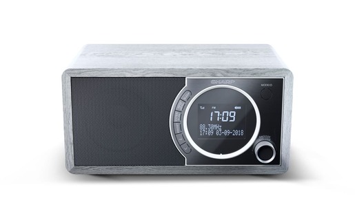 SHARP radio uređaj DR-450(GR), DAB+, FM, BT, RDS, sivi