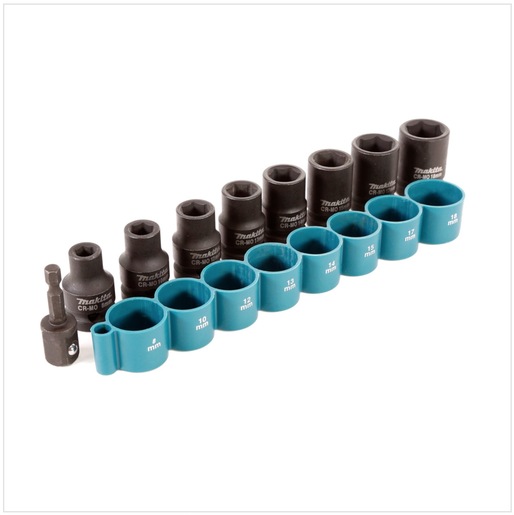 MAKITA 9-djelni set udarnih nasadnih ključeva B-54645