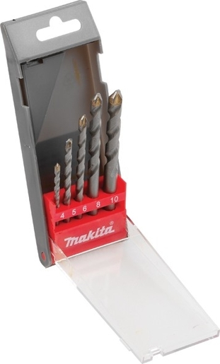 MAKITA set svrdala za kamen 4,5,6,8,10mm D-05175