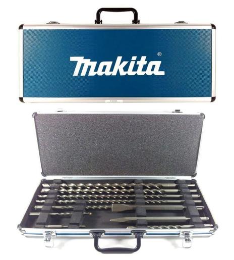 MAKITA set sds-plus 10dj.(svrdla 6-20mm, sjekači) D-42385