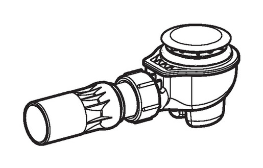GEBERIT sifon za tuš kadu Φ50 (150.681.211)