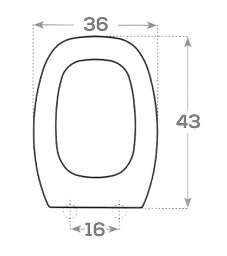 DOLOMITE FLEO WC daska