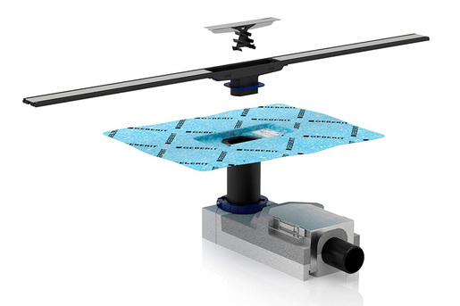 GEBERIT CLEANLINE set za podni odvod (154.150.00.1) 90-200 mm