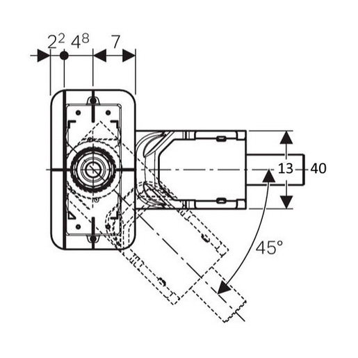 GEBERIT CLEANLINE set za podni odvod (154.150.00.1) 90-200 mm