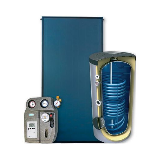 TERMA BASIC 500 klasični solarni paket - ravni krov