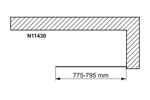 VOXORT PRO TP 80 tuš stranica za kadu