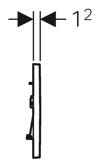 GEBERIT SIGMA 30 tipka za vodokotlić (115.883.KJ.1)