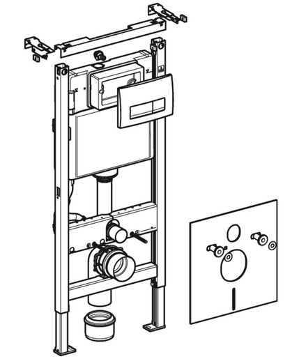 GEBERIT DUOFIX BASIC podžbukni vodokotlić (458.128.21.1)