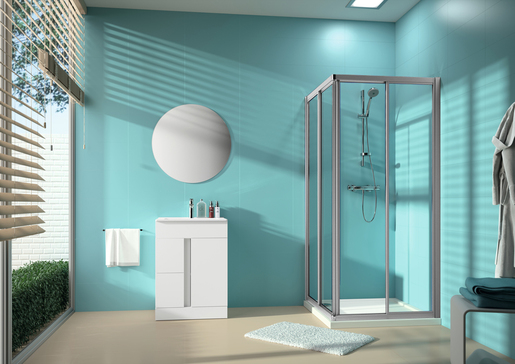 HUPPE E2 80/80 kvadratna tuš kabina