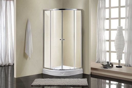 VOXORT YELLOW 90/90 polukružna tuš kabina