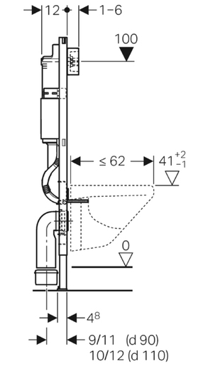GEBERIT DUOFIX BASIC podžbukni vodokotlić (458.128.11.1)