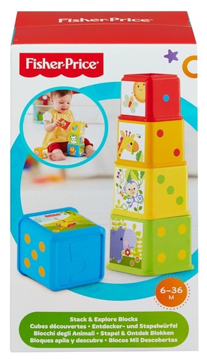 Fisher Price šarene kocke za slaganje