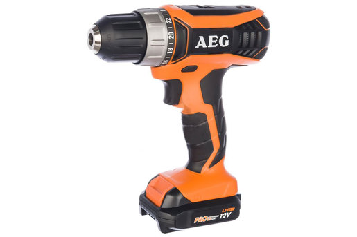 AEG akumulatorska bušilica BS12G3LI-152 C 12 V - 2 akumulatora 1.5 Ah, punjač, kofer