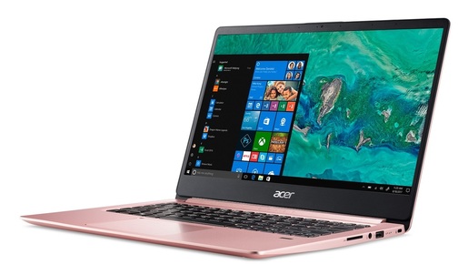Acer Swift 1 Pink NX.GZLEX.00A, 14 FHD IPS, Intel Pentium N5000 Quad Core, 8GB RAM, 256GB PCIe NVMe SSD, Intel UHD Graphics 605, laptop