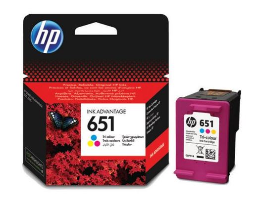 Tinta HP C2P11AE, No. 651