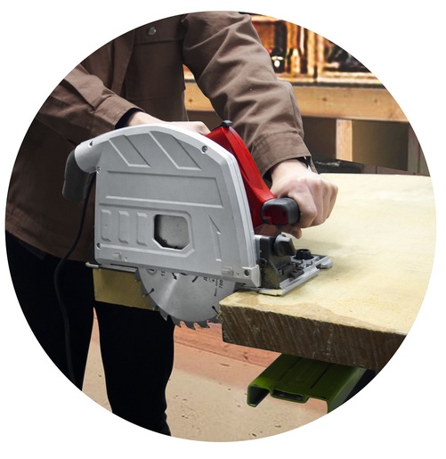 MATRIX potopna kružna pila sa vodilicom TRS 1400-64